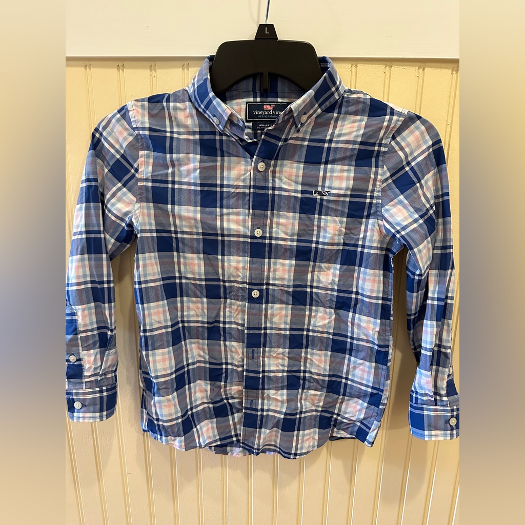 Boy’s Gingham Button Down